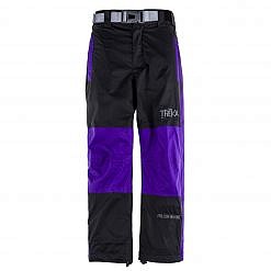 Kids Unisex Gorak Shep Outershell Pants - Purple / Black Front
