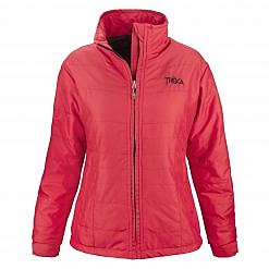Women's Khumbu 100 GSM Insulated Jacket - Red Front