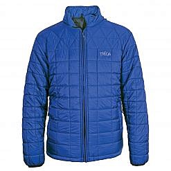 TREQA Pumori Men's Insulated Jacket 200 GSM CCS - Steel Blue - Front View