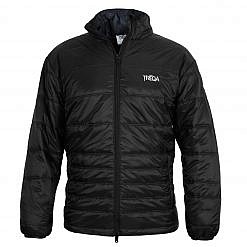 TREQA Men's Sonam Insulated Jacket 150GSM - Black - Front View