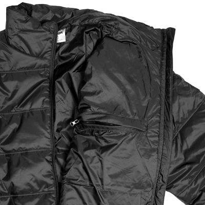 TREQA Men's Sonam Insulated Jacket 150GSM - Black - Inside View