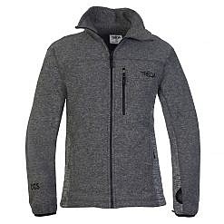 Mens Grey Fleece Jacket Front