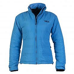 TREQA Women's Dablam Insulated Jacket 150 GSM CCS - Blue - Front View