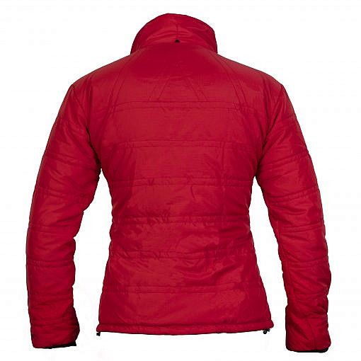 TREQA Women's Dablam Insulated Jacket 150 GSM CCS - Red - Back View