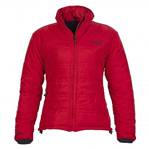 TREQA Women's Dablam Insulated Jacket 150 GSM CCS - Red - Front View