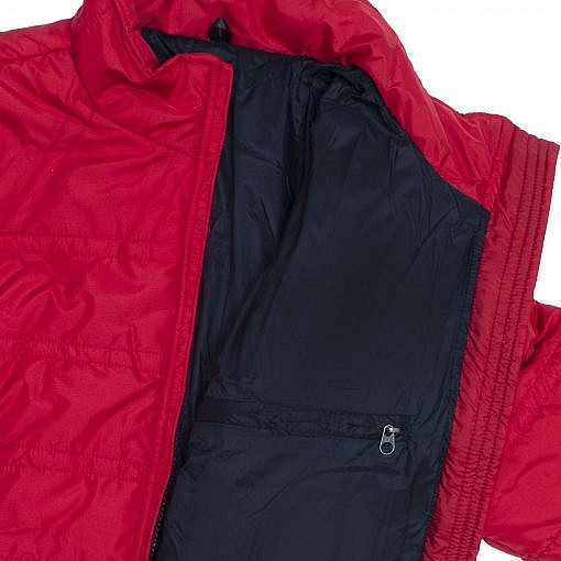 TREQA Women's Dablam Insulated Jacket 150 GSM CCS - Red - Inside View