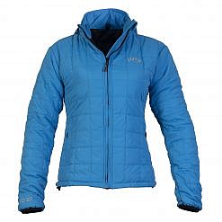 TREQA Women's Pumori Insulated Jacket 200 GSM CCS - Blue - Front View